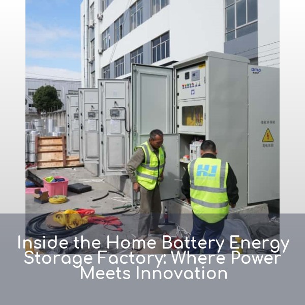 Inside the Home Battery Energy Storage Factory: Where Power Meets Innovation
